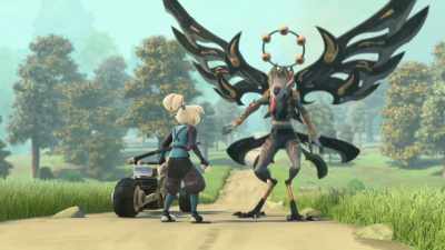 [bold music playing] - Samurai Rabbit: The Usagi Chronicles