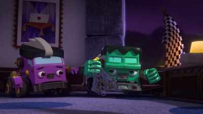 [Bolts groans] - Mighty Monsterwheelies