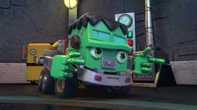 [Bolts groans] - Mighty Monsterwheelies
