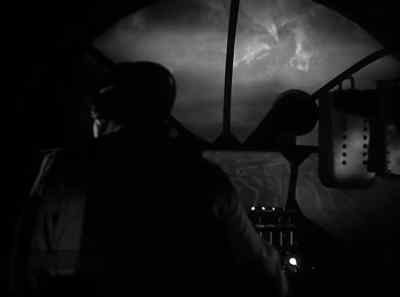 Bombardier to Commander.
Opening bomb bay doors. - I Wanted Wings