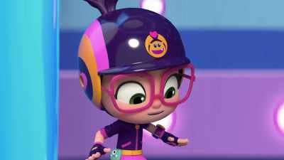 Bomber-blimp jacket, activate. - Abby Hatcher