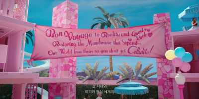 Bon voyage to reality, - Barbie