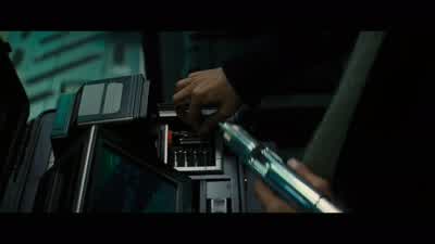 Bond, you don't mind a shot or two whilst at work? - No Time to Die
