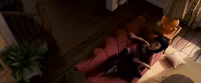 Bones? Coming. Don't even think about crawling back here.... Trick or treat. - Monster House