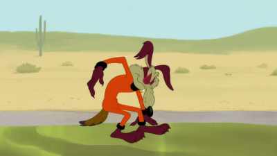 [bones cracking] - Looney Tunes Cartoons
