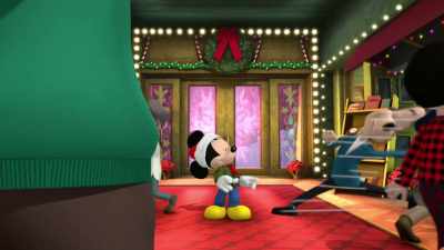 Bonjour, monsieur. - Mickey and Minnie Wish Upon a Christmas