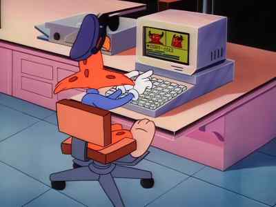 Bonkers, your mice are Flaps' accomplices. - Bonkers