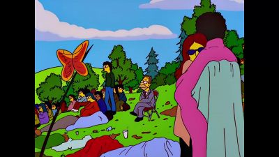 Boo! Bring on sha na na. - The Simpsons
