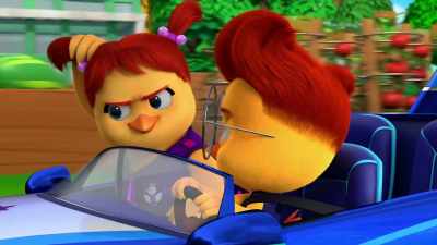Boo, get Maisie
to fly the helicopter - The Chicken Squad