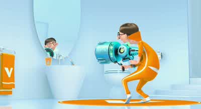 Boo yaYou got shrunk tiny mouthwashTake thatYou done been shrunkYelloI got the shrink ray all rightNo I'm not playing with it - Despicable Me