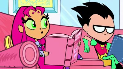 Books are the best thing ever! - Teen Titans Go!