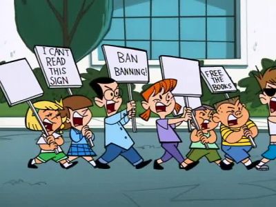 Books good!
Fire bad! - Johnny Bravo