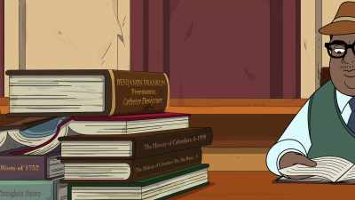 ♪ Books, reading books ♪ - Mulligan