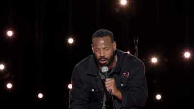 "Boom-boom, boom-boom,"
dropping my load. [ Grunts ] - Marlon Wayans: You Know What It Is