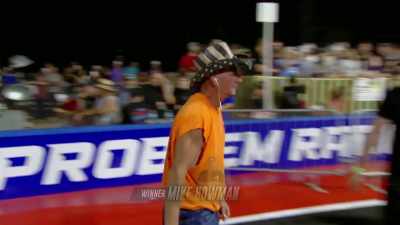 [Boosted over PA]
And Mike Bowman gets the win, - Street Outlaws No Prep Kings Team Attack
