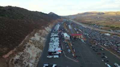 [Boosted] We're here at
Bandimere Speedway, Colorado. - Street Outlaws No Prep Kings Team Attack