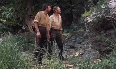 - boot tracks.
They're the ones we want. - Davy Crockett and the River Pirates