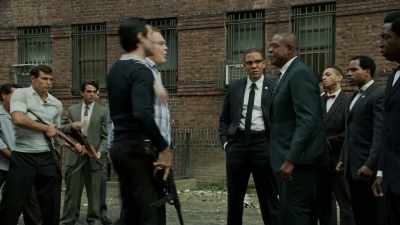 Bootlip shine,
I'll put you in the -- - Godfather of Harlem