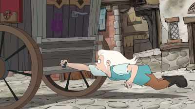 [boots scraping] - Disenchantment