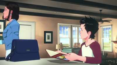 Boring reporters don't last long. - Batman and Superman: Battle of the Super Sons