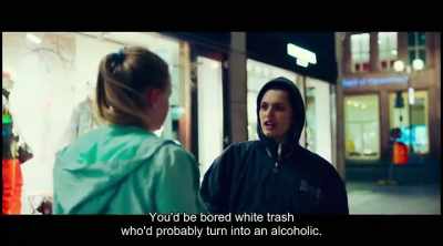 Boring.
You'll be an asibraut, alcoholic. - Tiger Girl