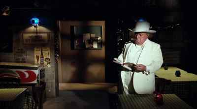 Boss began to read
about old Ebenezer Scrooge... - The Dukes of Hazzard