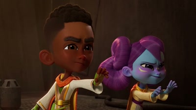 [both breathe deeply] - Star Wars: Young Jedi Adventures
