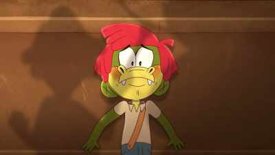 [both cackling] - Arlo the Alligator Boy