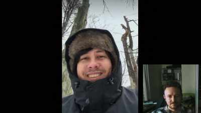 (both cackling) - Q: Into the Storm