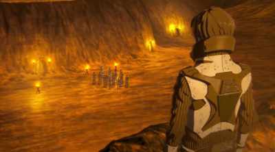 Both Captain Sakaki and I
have been blessed. - Godzilla: The Planet Eater