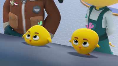 [both cheeping
and chirping] - Top Wing
