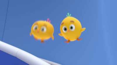 [Both cheeping and chirping] - Top Wing