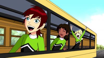 Both:
[ CHEERING ] - Ben 10
