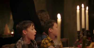 [both] ♪ Child abuse,
 child abuse ♪ - Surviving Christmas with the Relatives