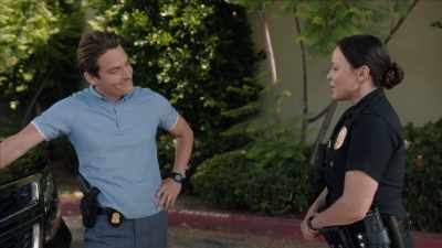 [ Both chuckle ] - The Rookie: Feds