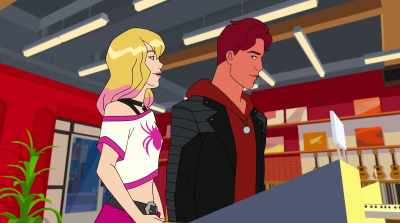 (BOTH CHUCKLE) - Marvel Rising: Playing with Fire