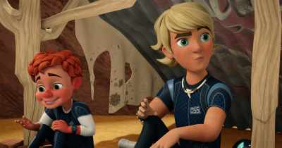 [both chuckle] - Spy Kids: Mission Critical