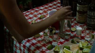 Wait. No, wait. What are you doing? Not like that. Not like that. Like this. Put this in your mouth. - Project X