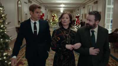 (both clearing their throats) - A Royal Christmas Crush