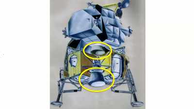 Both engines used
a special fuel, - American Moon
