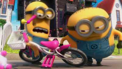 Both: [frustrated gibberish] - Illumination Presents: Minions Holiday Special