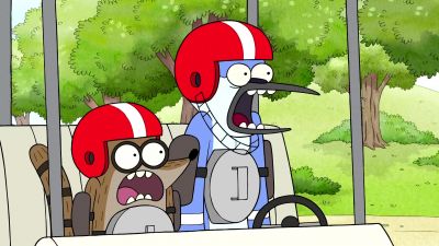 [ BOTH GASP ] - Regular Show