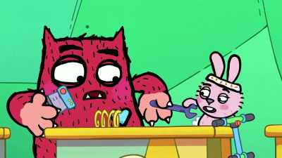 [both gasping] - Love Monster