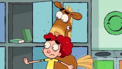 - BOTH: [gasps] - It's Pony