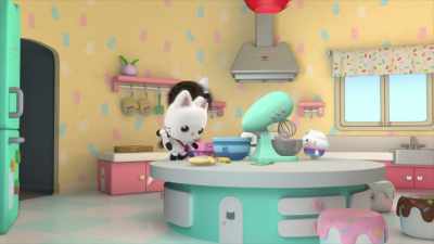 [both giggle] - Gabby's Dollhouse