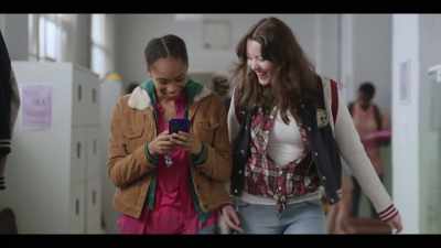 -(both giggling)
-I can't believe you said that! - Girl in the Video