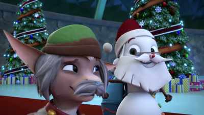 [both giggling] - Reindeer in Here