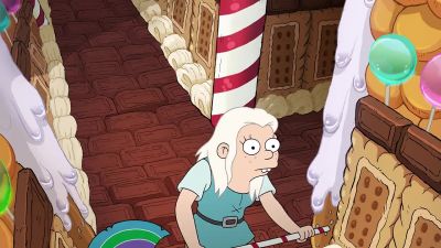 [both giggling] - Disenchantment