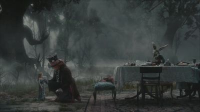 BOTH GIGGLING - Alice in Wonderland