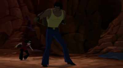 [both grunt] - Batman: Soul of the Dragon